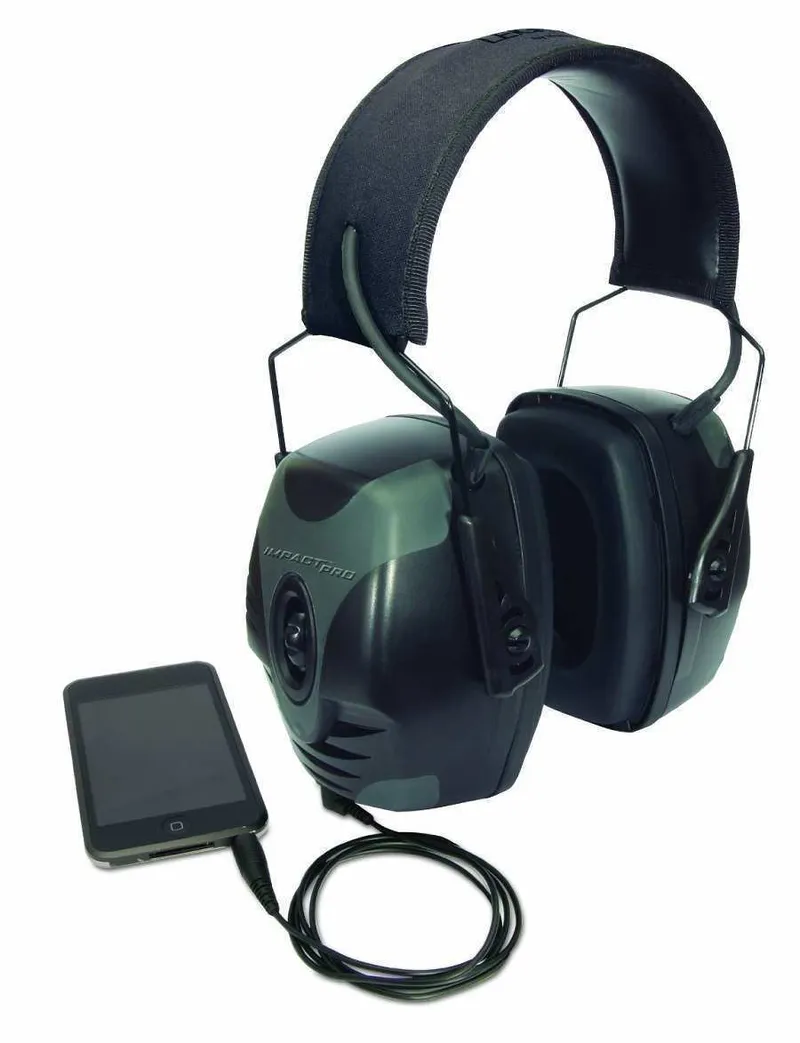 Howard Leight Impact Pro Sound Amplification Electronic Earmuff, NRR 30dB (R-01902) - Honeywell