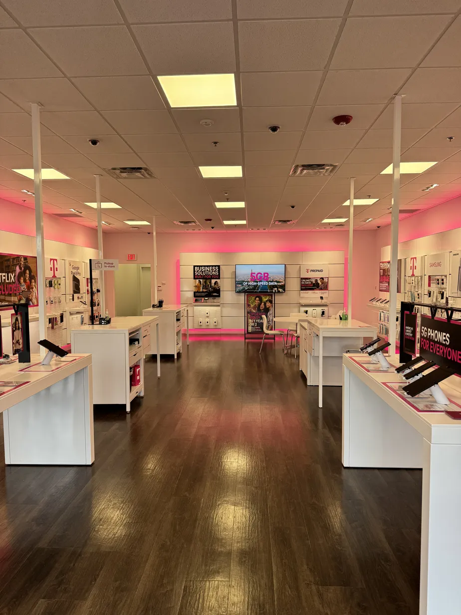 Interior photo of T-Mobile Store at Townpark Ln NW & Townpark Way, Kennesaw, GA
