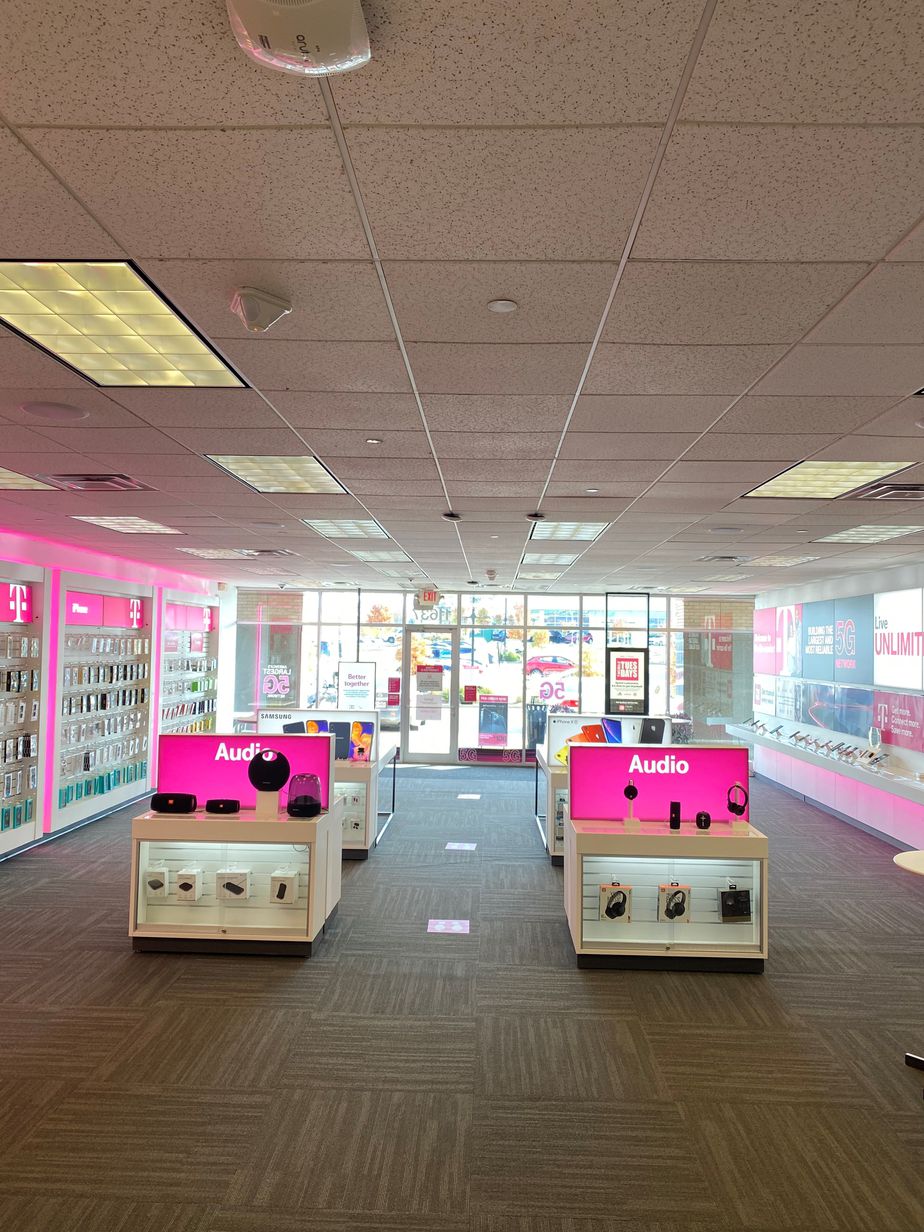Interior photo of T-Mobile Store at City Place, Saint Louis, MO