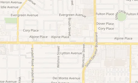 map of 5090 W. Charleston Blvd Las Vegas, NV 89146
