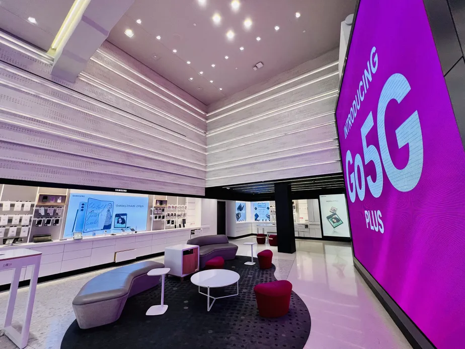 Interior photo of T-Mobile Store at South Beach, Miami Beach, FL