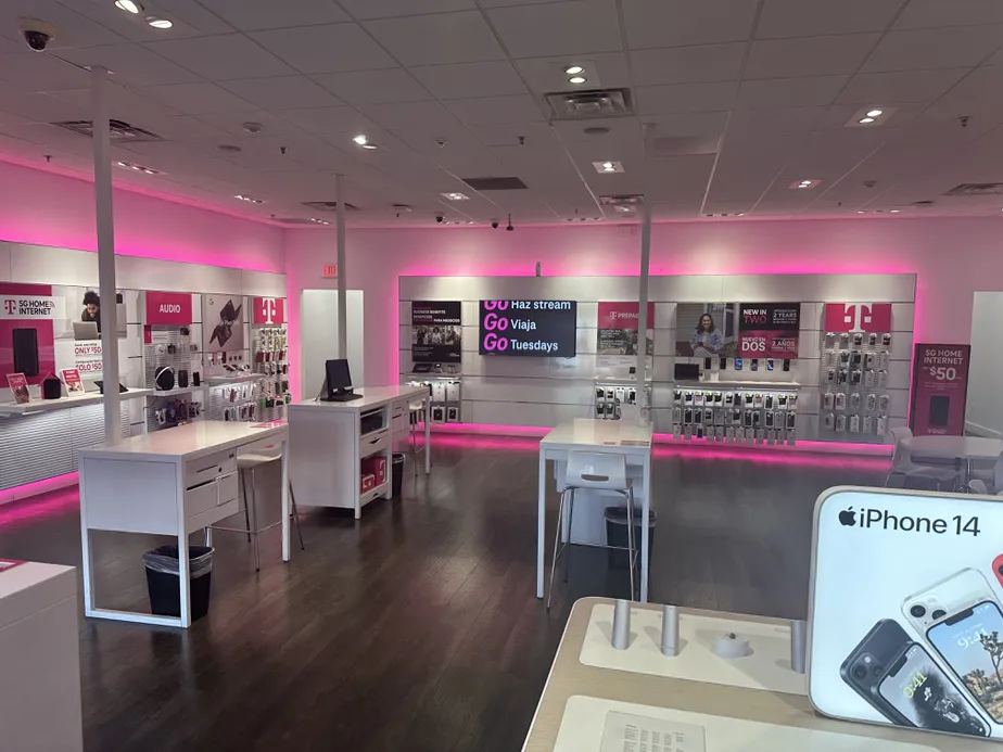 Interior photo of T-Mobile Store at Craig & Losee, North Las Vegas, NV