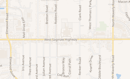 map of 4405 W Saginaw Hwy Lansing, MI 48917