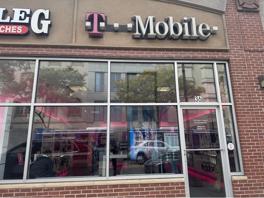 Exterior photo of T-Mobile Store at S Main St & William St, Port Chester, NY