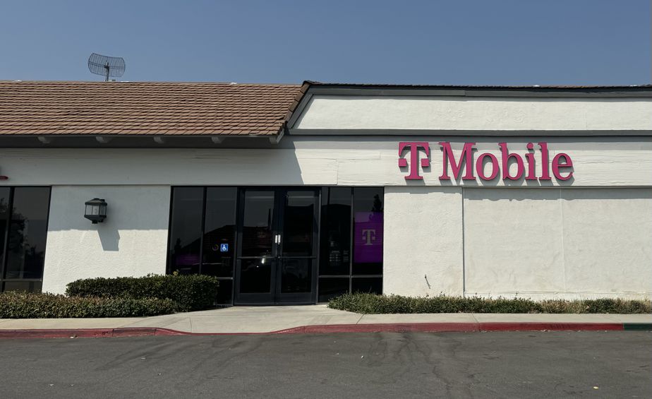 Exterior photo of T-Mobile Store at Mountain Green, Upland, CA