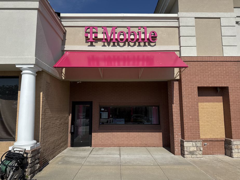 Exterior photo of T-Mobile Store at Olney Village Center, Olney, MD