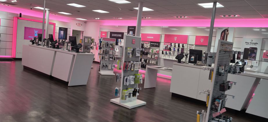 Interior photo of T-Mobile Store at Columbia Pike & Ltl River Tnpk, Annandale, VA