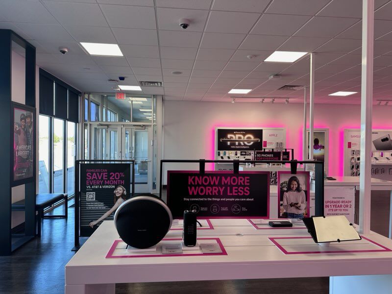 Interior photo of T-Mobile Store at 26th St SW & 8th Ave SW, Jamestown, ND