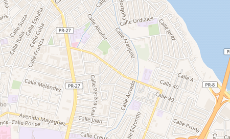 map of 175 Calle Sicilia San Jose Shop Ctr San Juan, PR 00923