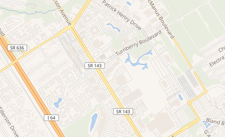 map of 12638 Jefferson Ave 26 Newport News, VA 23602