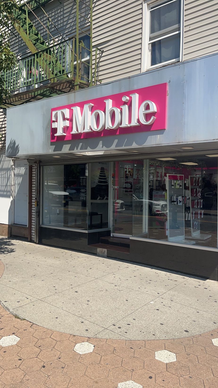 Exterior photo of T-Mobile Store at Ferry St & Monroe St, Newark, NJ