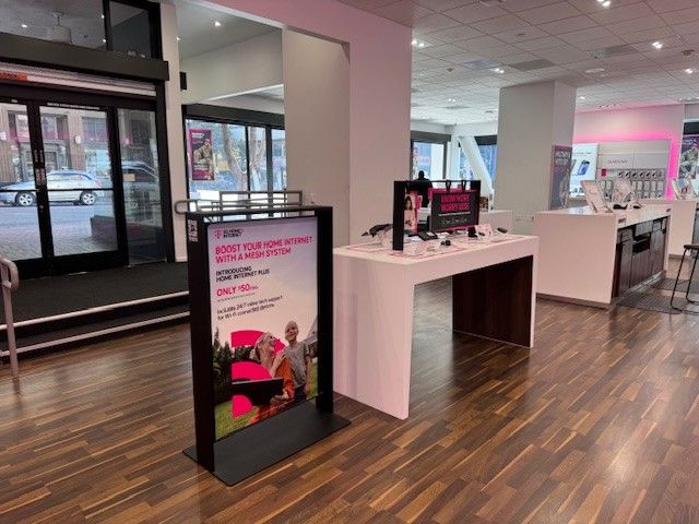 Interior photo of T-Mobile Store at 5th & Broadway, San Diego, CA