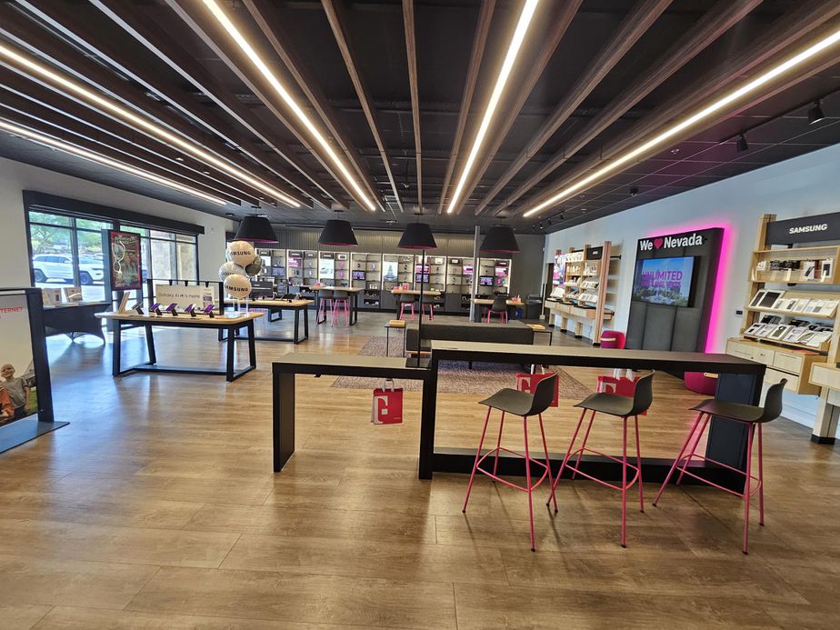 Interior photo of T-Mobile Store at Lake Mead & Water, Henderson, NV