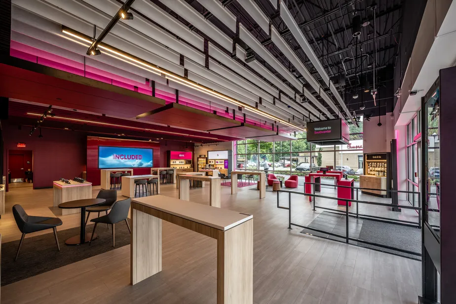  Interior photo of T-Mobile Store at Southcenter Pkwy & Minkler Blvd, Tukwila, WA 