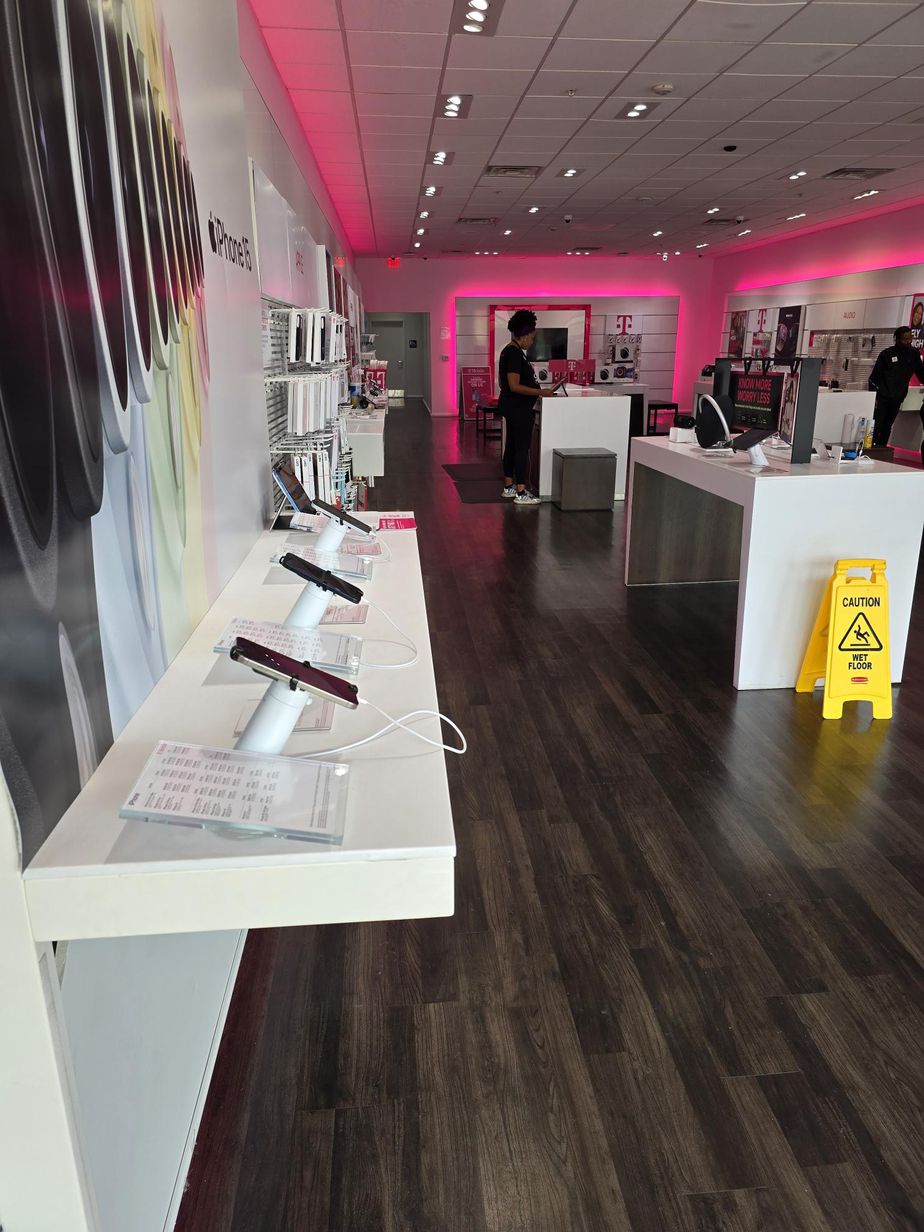 Interior photo of T-Mobile Store at The Shoppes at Cross Keys, Sicklerville, NJ