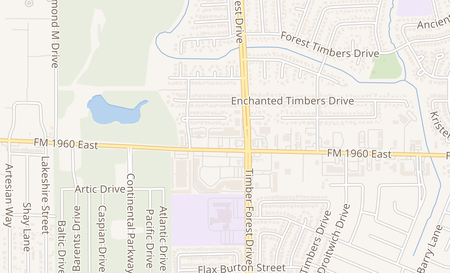 map of 5311 FM 1960 E, Suite G Humble, TX 77346