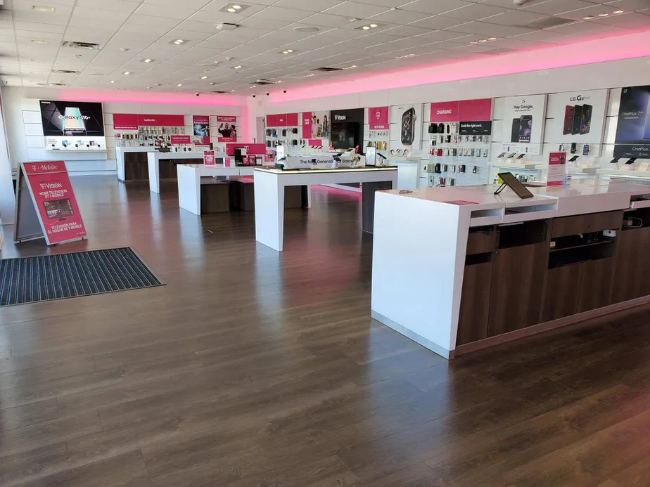 Interior photo of T-Mobile Store at Hempstead & Nassau, West Hempstead, NY