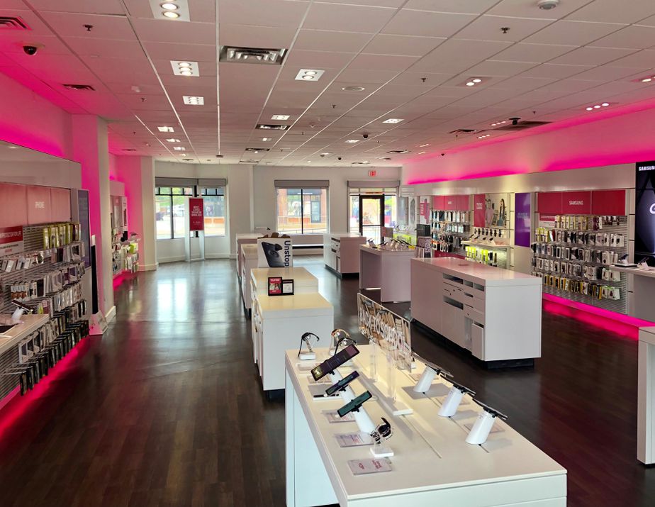 Interior photo of T-Mobile Store at Elm Creek Blvd & Main St, Maple Grove, MN