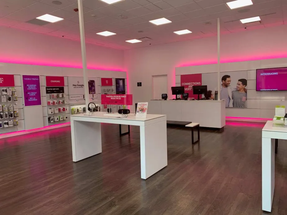 Interior photo of T-Mobile Store at Arnot Mall, Horseheads, NY