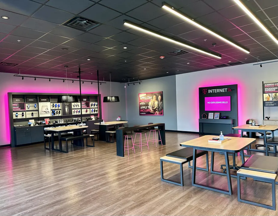  Interior photo of T-Mobile Store at Mystic Mall, Chelsea, MA 