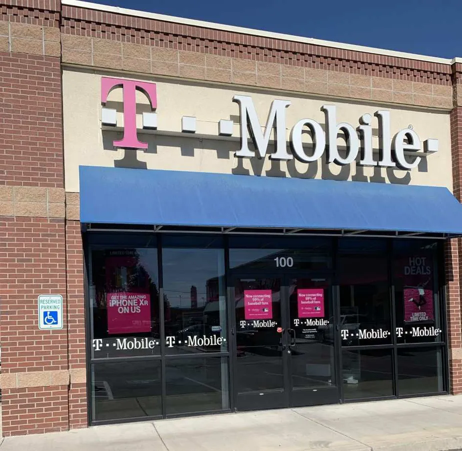 Exterior photo of T-Mobile store at Eagle Rd & Florence St, Meridian, ID