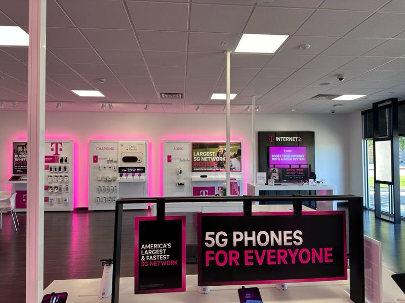 Interior photo of T-Mobile Store at 26th St SW & 8th Ave SW, Jamestown, ND