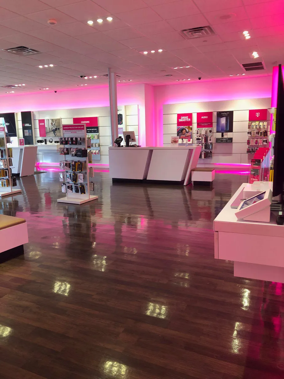 Interior photo of T-Mobile Store at Hwy 190 & Old Denton, Carrollton, TX