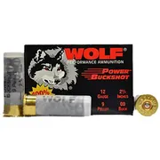 Wolf 12 Gauge 2-3/4" 9-Pellet, 15 Rounds WOL1200B120-8 | WOL1200B120-8