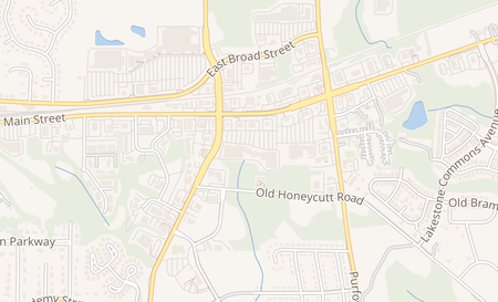 map of 1314 N Main Street Fuquay Varina, NC 27526