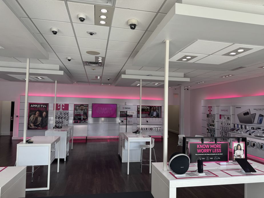 Interior photo of T-Mobile Store at Main & Braesmain, Houston, TX