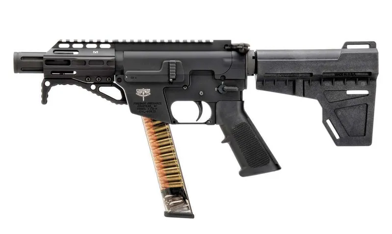 Freedom Ordnance FX-9 9mm AR Pistol FX9P4 w/ Brace 31rd 4" - Freedom Ordnance
