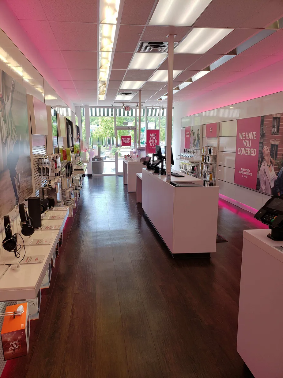  Interior photo of T-Mobile Store at S Meadow St & Fairgrounds Memorial Pkwy, Ithaca, NY 
