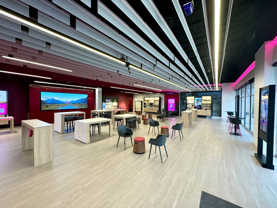 Interior photo of T-Mobile Store at The Gates of Prosper, Prosper, TX
