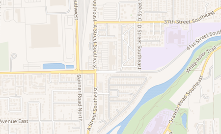 map of 4018 A street SE Suite 404 Auburn, WA 98002