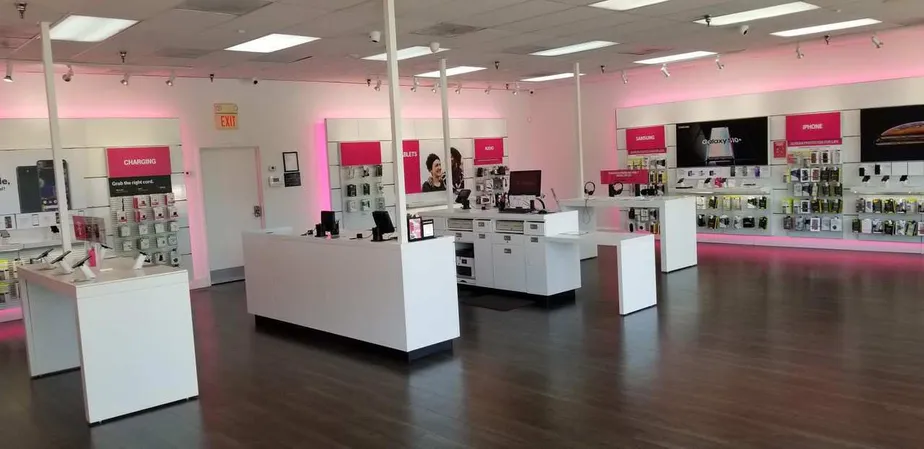 Interior photo of T-Mobile Store at Brook Rd & Brook Run Dr, Richmond, VA