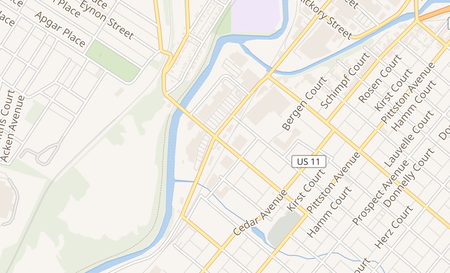 map of 1025 S. Washington Ave Scranton, PA 18505