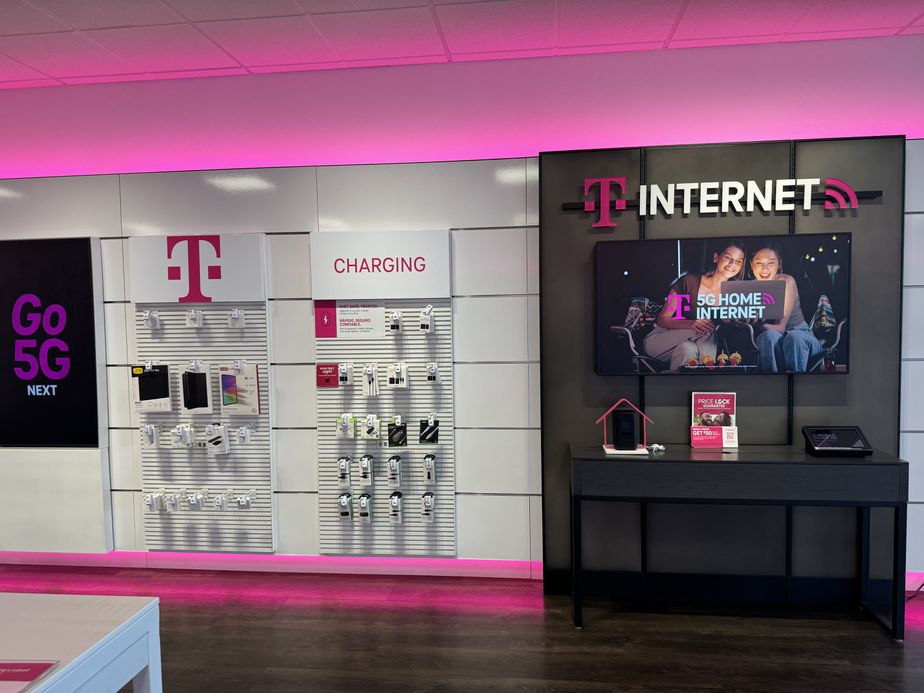 Interior photo of T-Mobile Store at Tucson Marketplace, Tucson, AZ