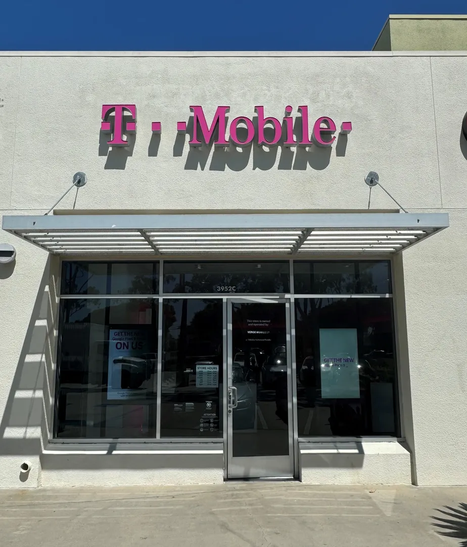  Exterior photo of T-Mobile Store at Clairemont Town Square, San Diego, CA 