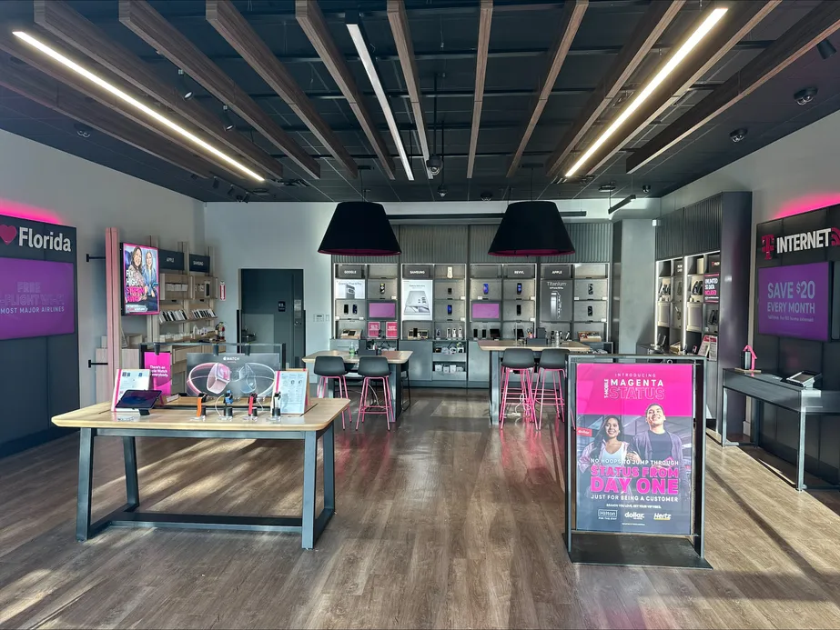  Interior photo of T-Mobile Store at Buckingham Square, Royal Palm Beach, FL 