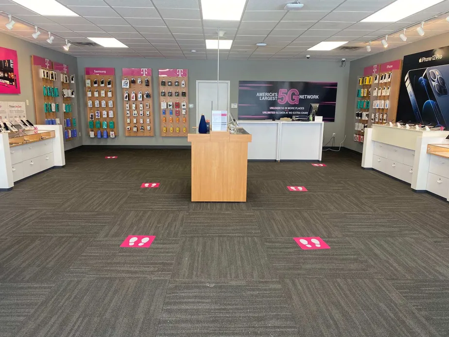 Interior photo of T-Mobile Store at W 48th St & S Green Ave, Fremont, MI