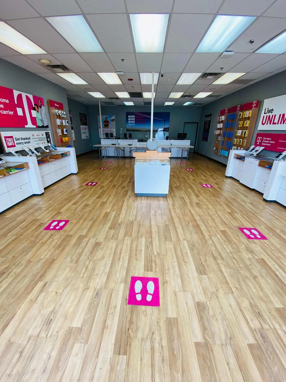 Interior photo of T-Mobile Store at N John Wayne Pkwy & AZ 347, Maricopa, AZ