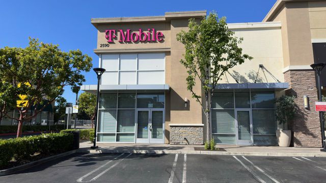 Exterior photo of T-Mobile Store at W El Camino Real & San Antonio Rd, Mountain View, CA