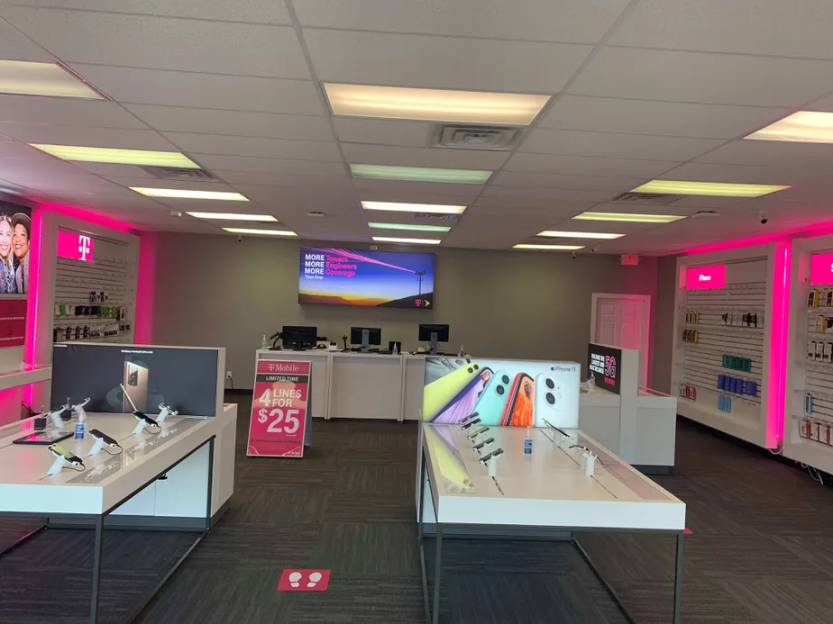 Interior photo of T-Mobile Store at Maumelle Blvd & River Pointe Dr, North Little Rock, AR