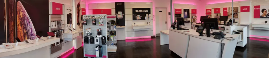 Interior photo of T-Mobile Store at Cinema Dr & John Ross Pkwy, Rock Hill, SC