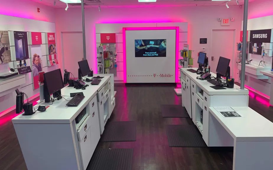 Interior photo of T-Mobile Store at Central Ave & Evergreen Pl, East Orange, NJ
