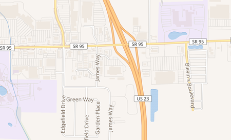 map of 233 America Blvd Marion, OH 43302