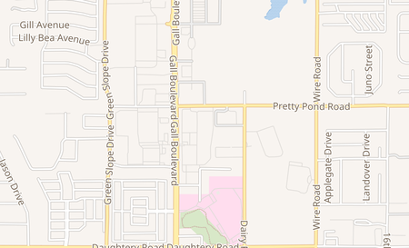 map of 7422 Gall Blvd Zephyrhills, FL 33541