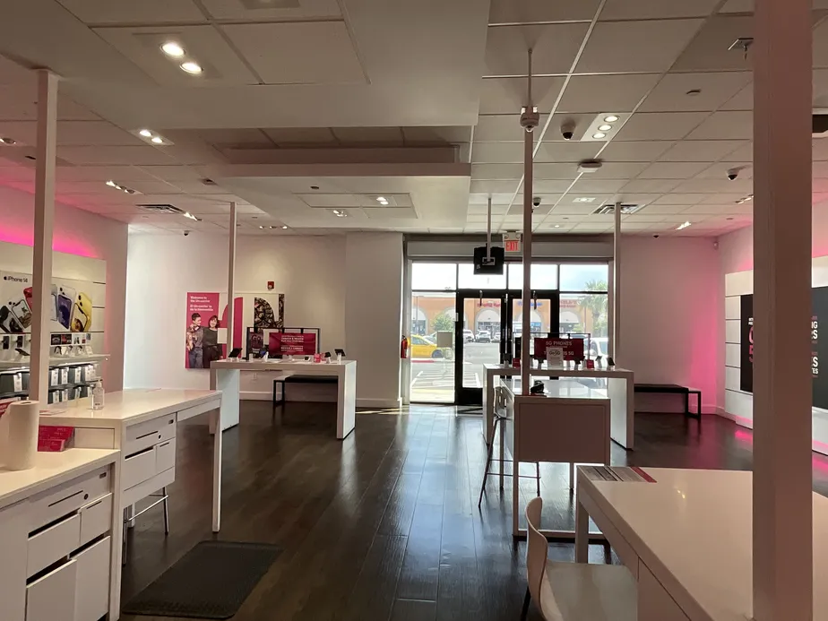Interior photo of T-Mobile Store at Cheyenne & Civic Center, North Las Vegas, NV