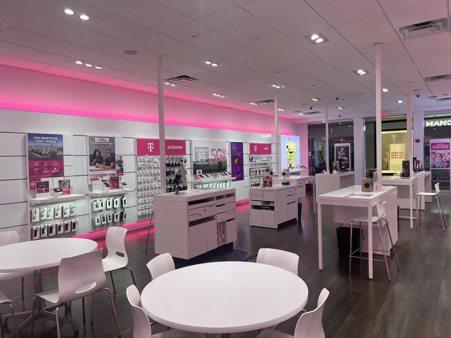 Interior photo of T-Mobile Store at Mayaguez Mall, Mayaguez, PR
