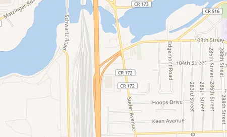 map of 4747 Suder Avenue C-102 Toledo, OH 43611